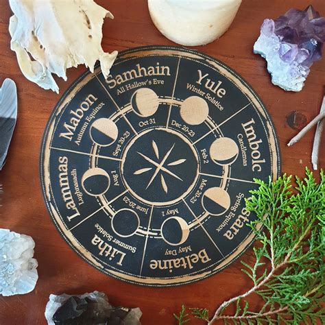 Exploring the Pagan Calendar Wheel: A Guide to Ritual Tools and Symbols